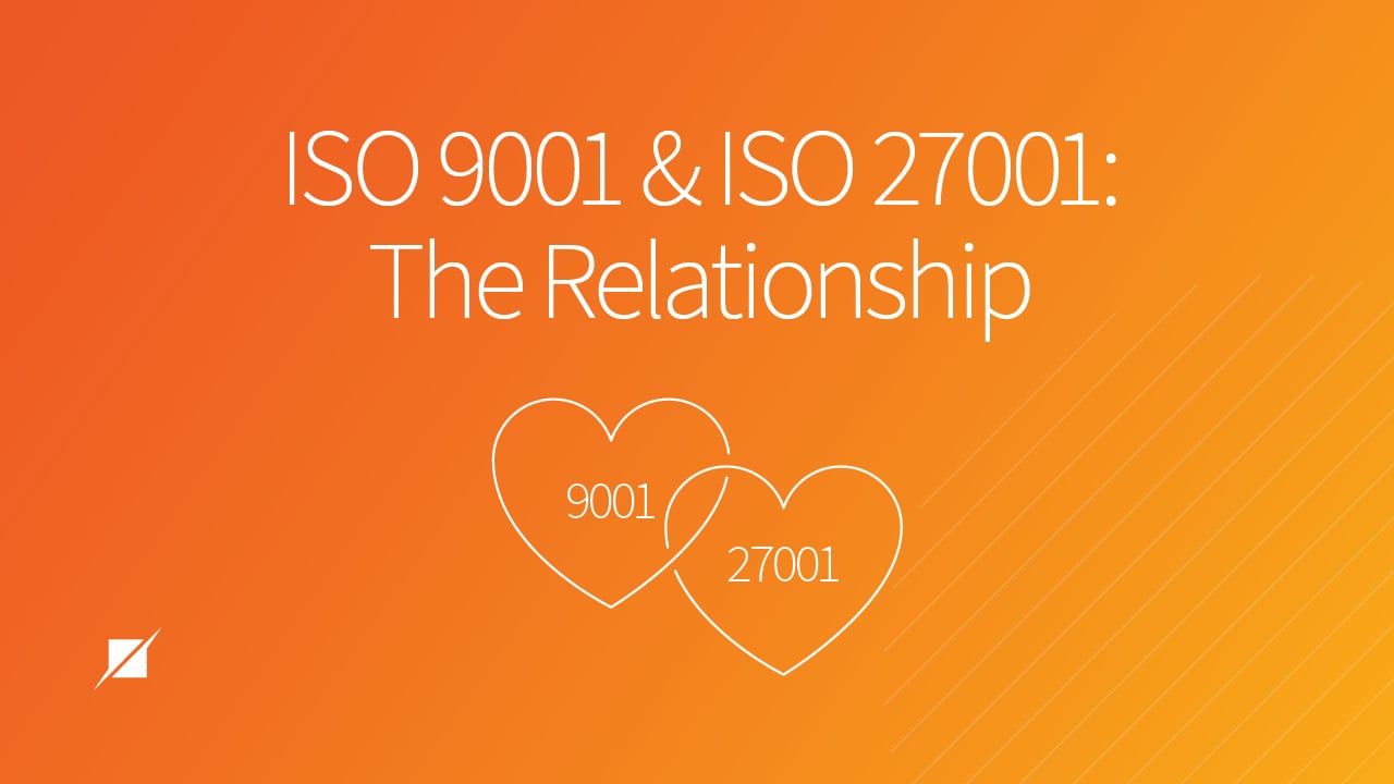 ISO 9001 and ISO 27001: The Relationship