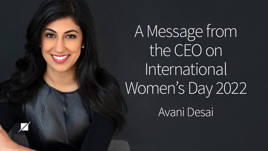 A Message from the CEO on International Women’s Day 2022