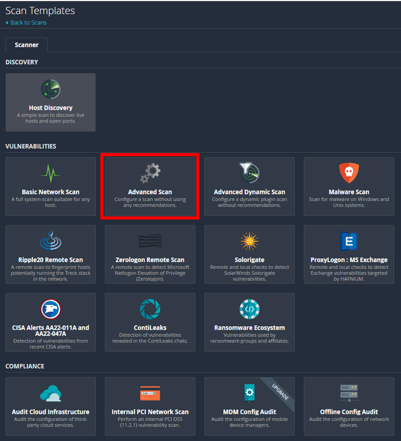 Advanced Vulnerability Assessment with Nessus Professional