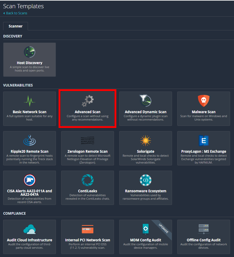 How to Run a Vulnerability Scan with Nessus