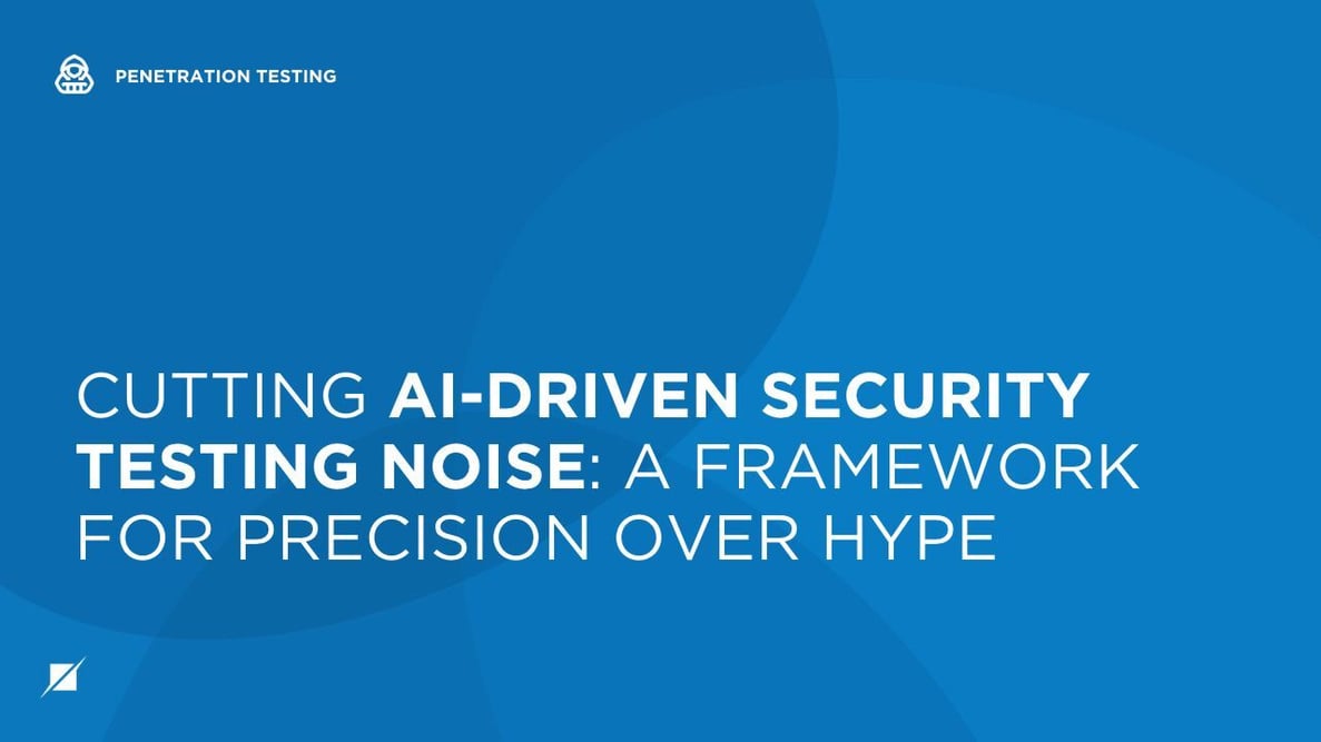 Cutting AI-Driven Security Testing Noise: A Framework for Precision Over Hype