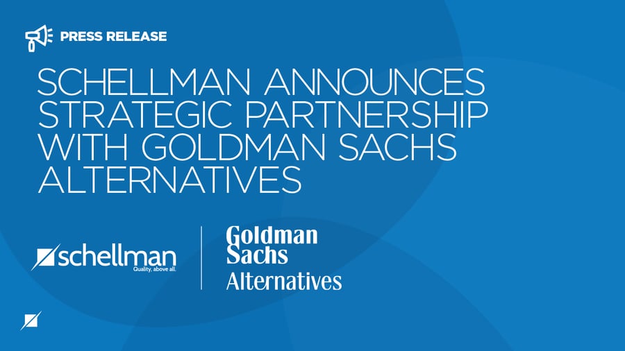 Schellman Announces Strategic Partnership with Goldman Sachs Alternatives