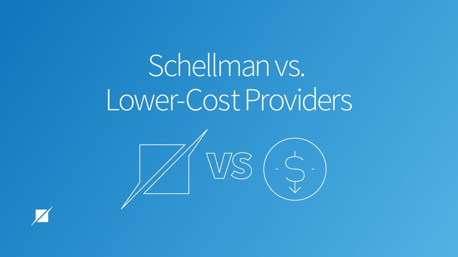 Schellman vs. Lower-Cost Providers