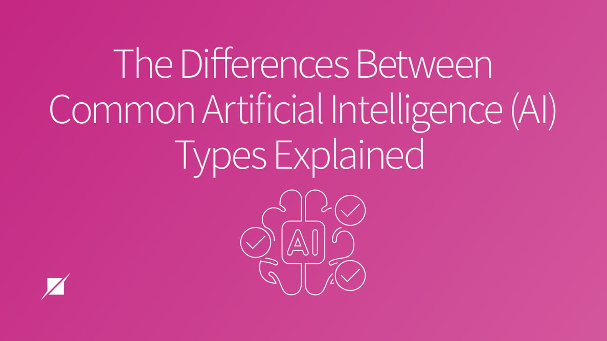 The Differences Between Common Artificial Intelligence (AI) Types Explained