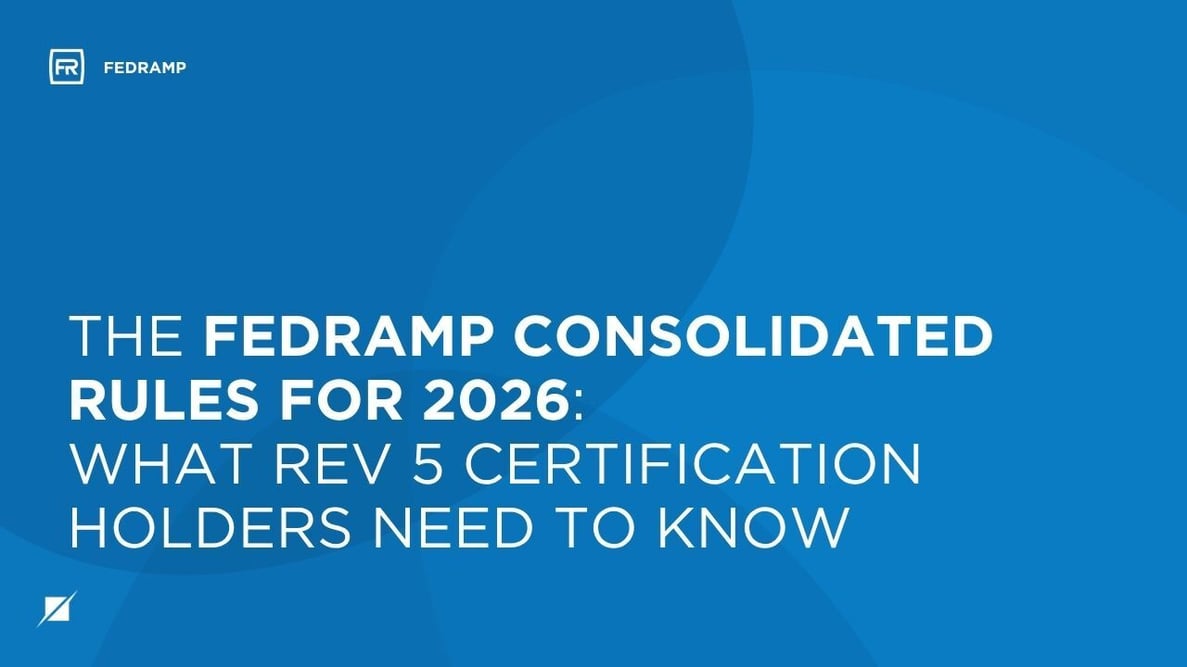 The FedRAMP Consolidated Rules for 2026: What Rev 5 Certiﬁcation Holders Need to Know