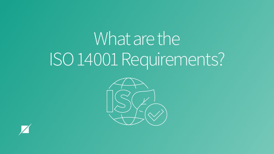 What are the ISO 14001 Requirements?