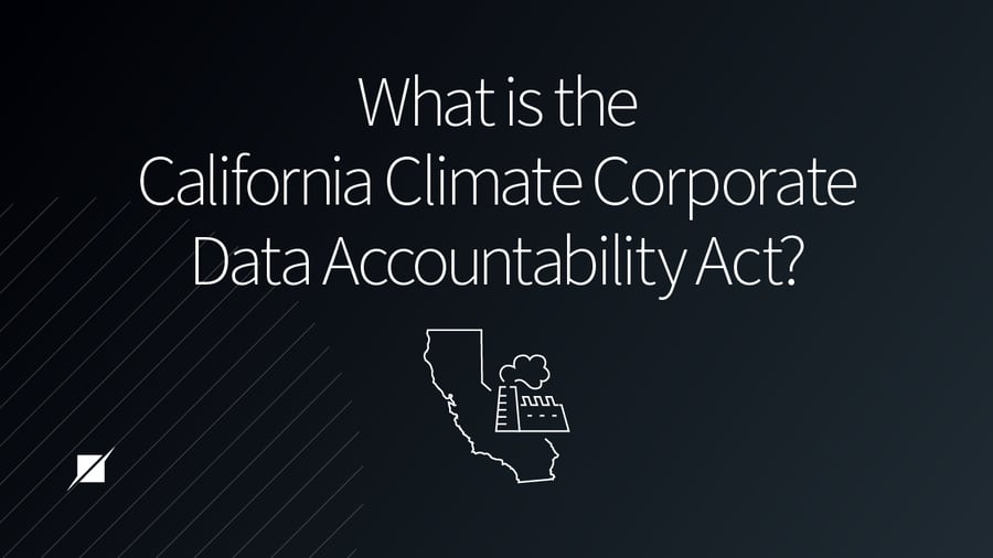 What is the California Climate Corporate Accountability Act?