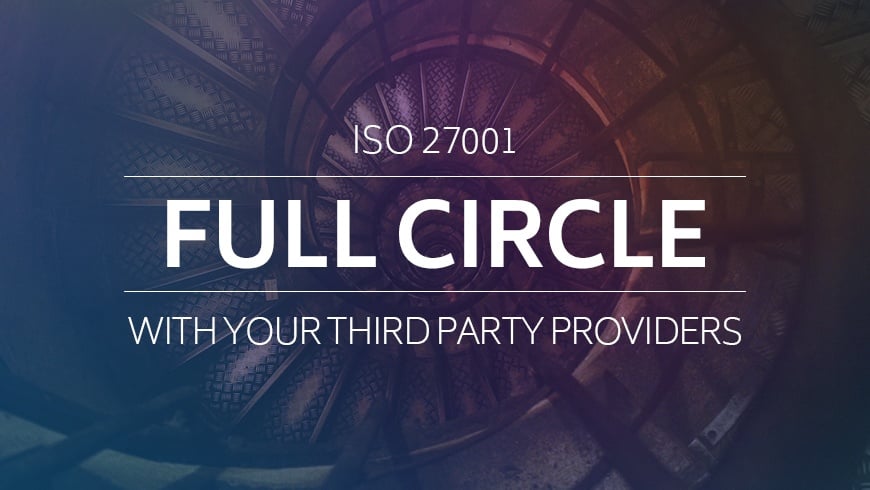ISO 27001 Full Circle with Your Third Party Providers