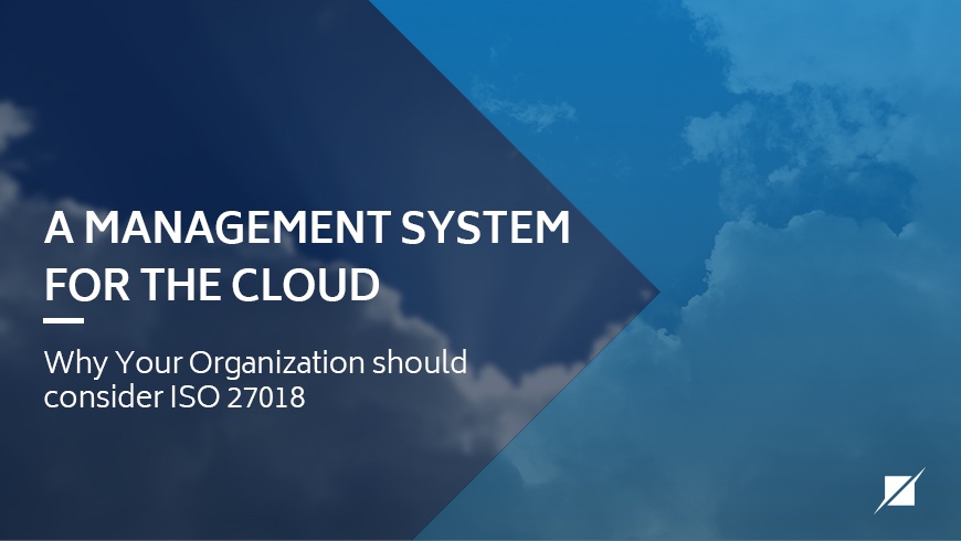 Why Your Cloud Organization Should Consider ISO 27018