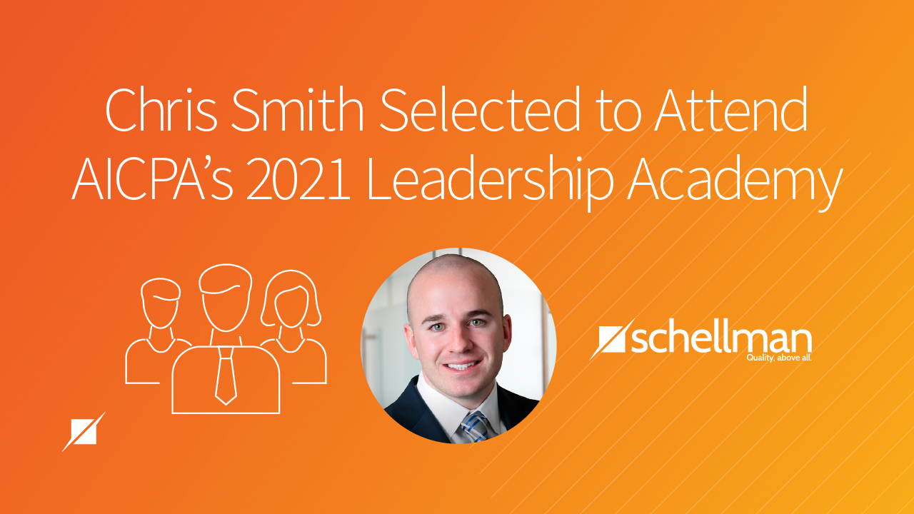 Chris Smith Selected for AICPA Leadership Academy