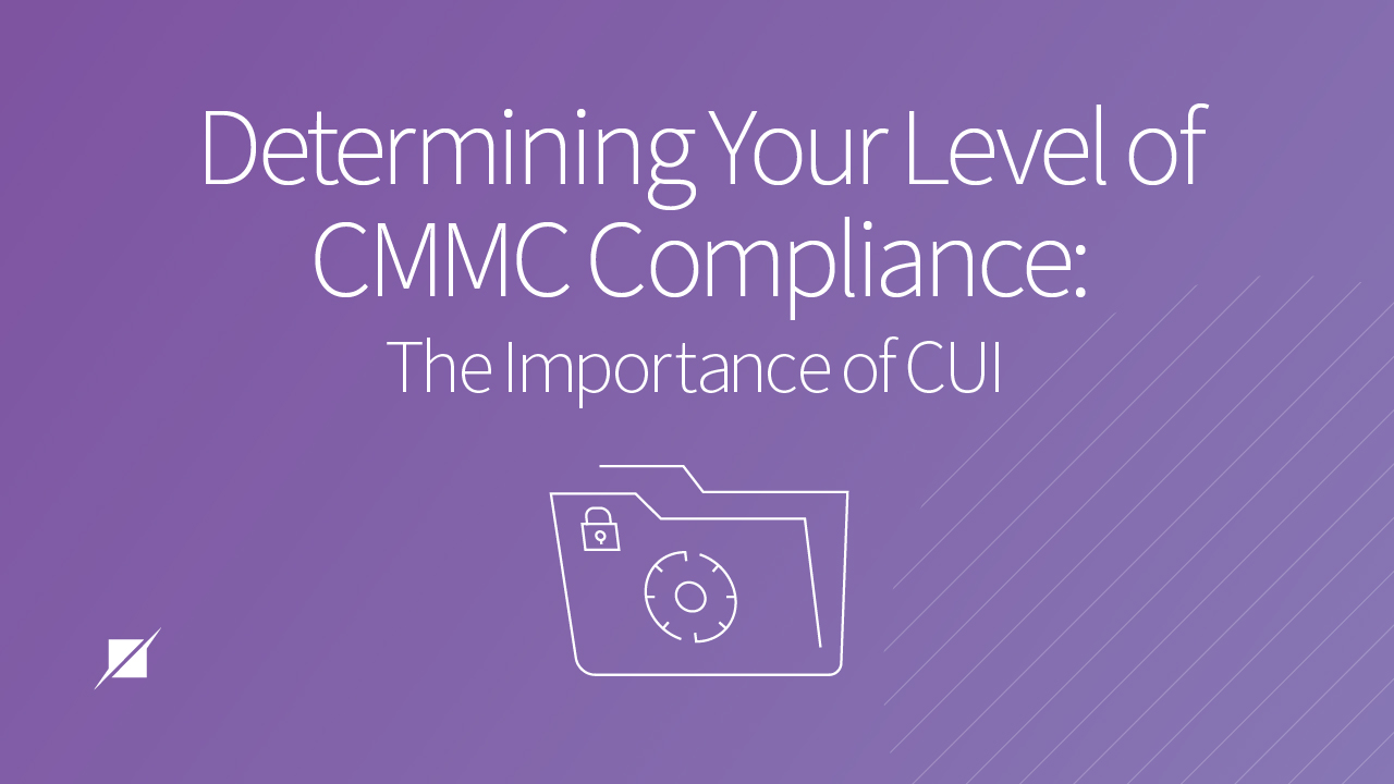 Determining Your Level of CMMC Compliance: The Importance of CUI