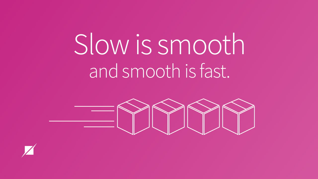 Port Scanning: Slow is Smooth and Smooth is Fast