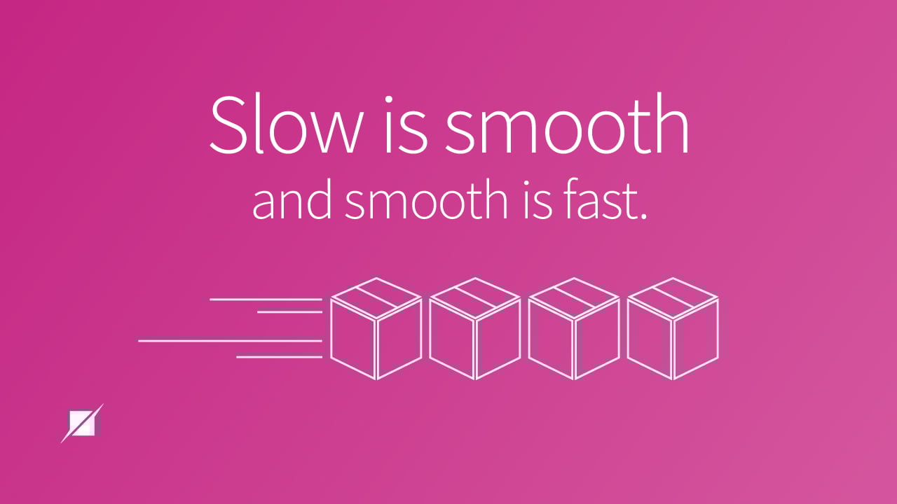 Port Scanning: Slow is Smooth and Smooth is Fast