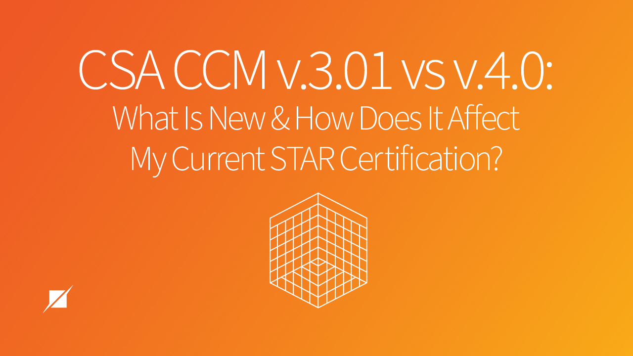 CSA CCM v.3.01 vs v4.0