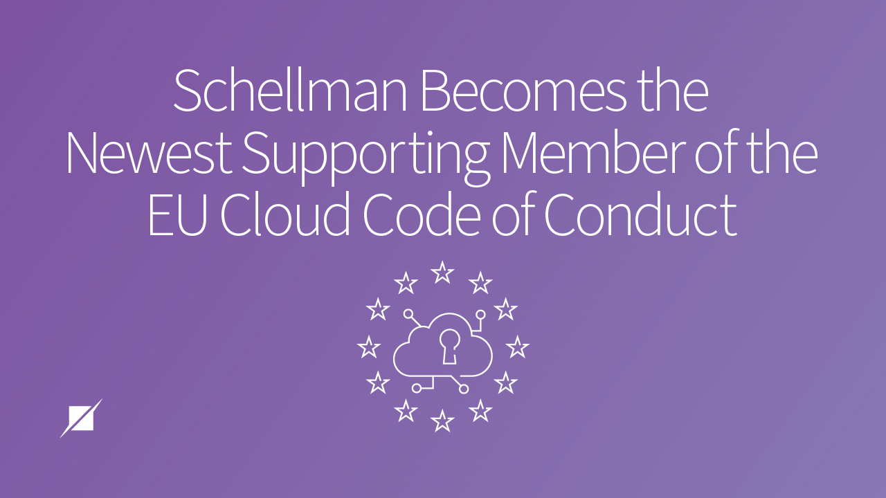 Schellman Newest Supporting Member of EU Cloud CoC