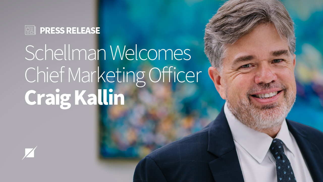 Schellman Welcomes Chief Marketing Officer Craig Kallin