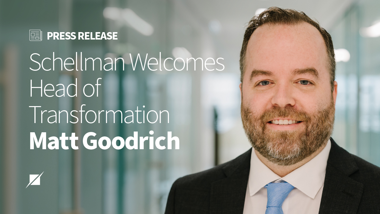 Schellman Announces New Head of Transformation Role with the Hiring of Matt Goodrich