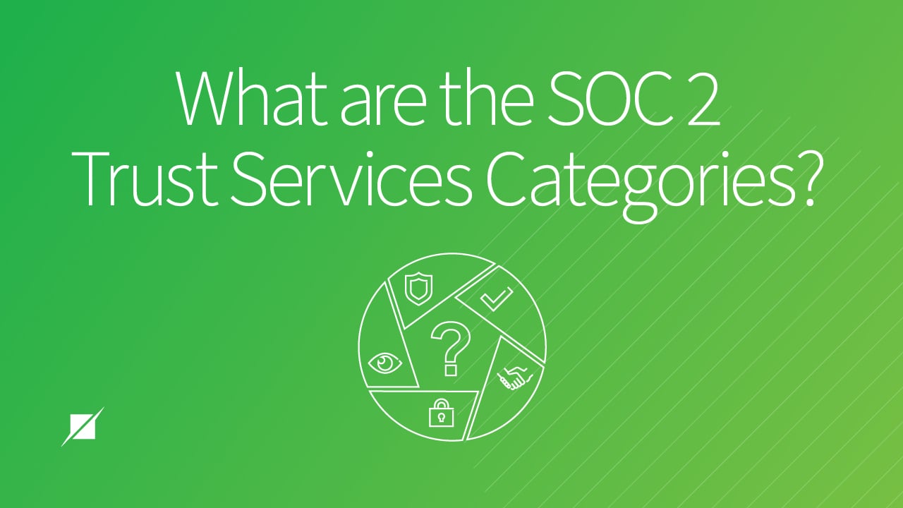 What are the SOC 2 Trust Services Categories?