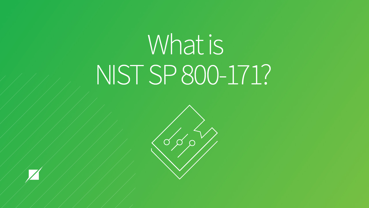What is NIST SP 800-171?