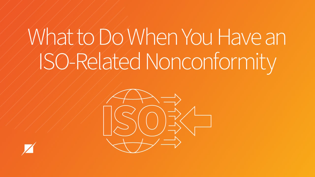 What to Do When You Have an ISO-Related Nonconformity