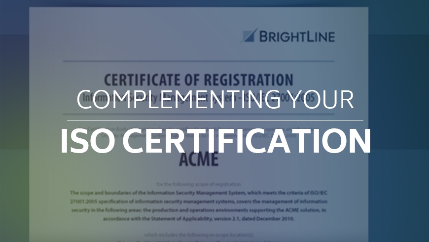 Complementing Your ISO Certification With The Attestation Standard (AT) 101